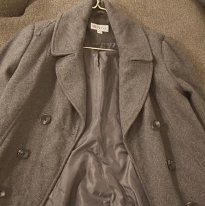 Dark Gray peacoat
